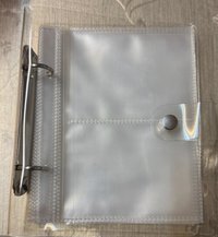 透明4吋活頁卡冊（共10頁）