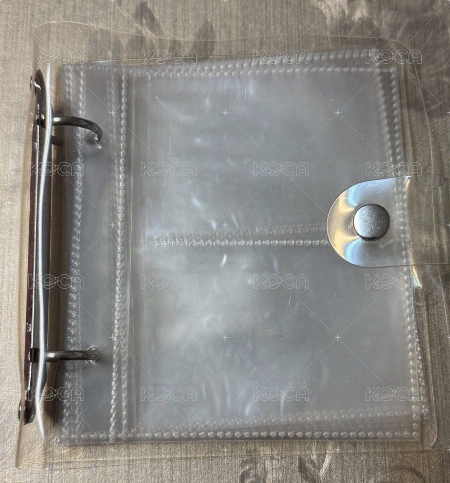 透明5吋活頁卡冊（共10頁）