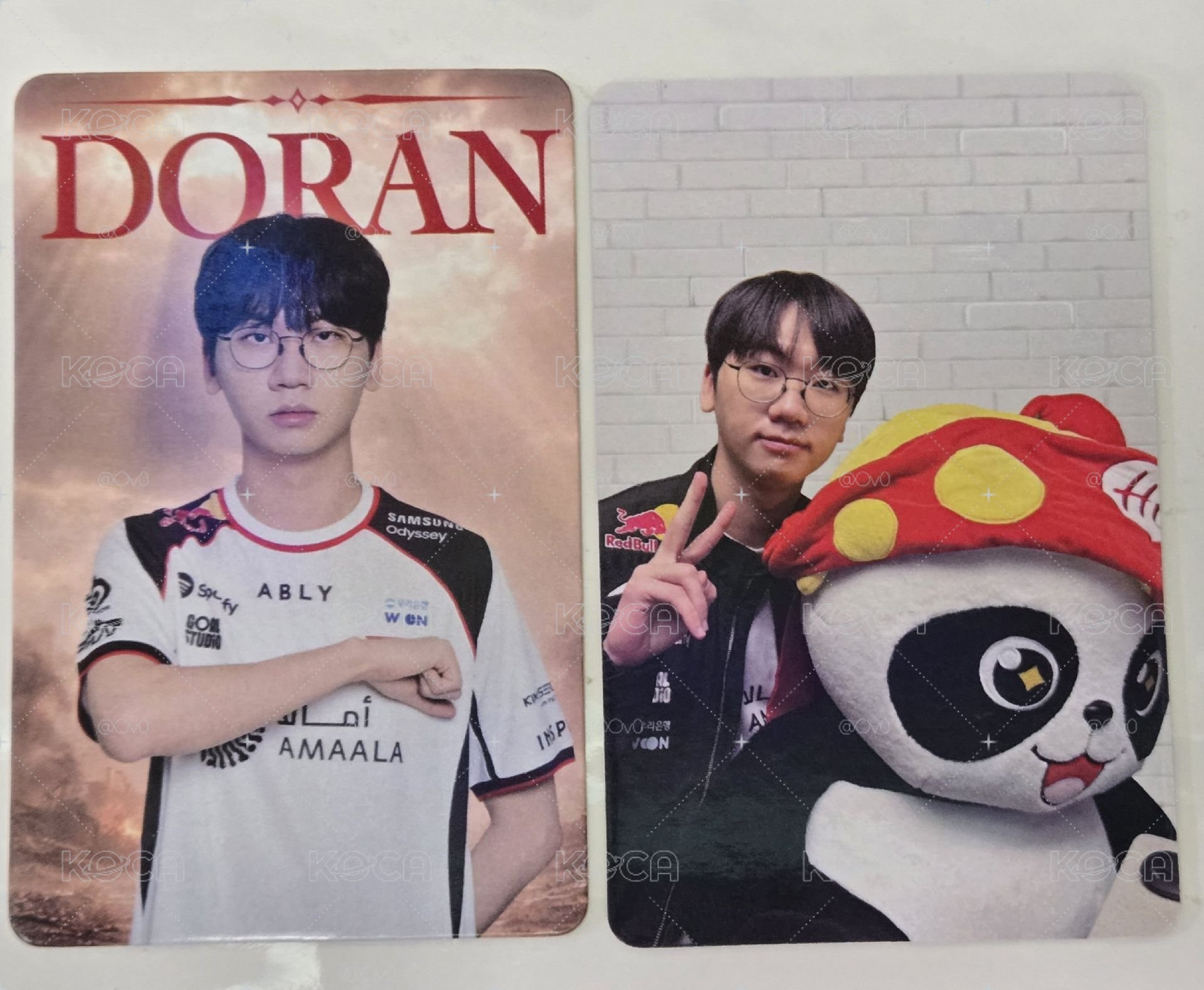 Doran 海底撈小卡兩張