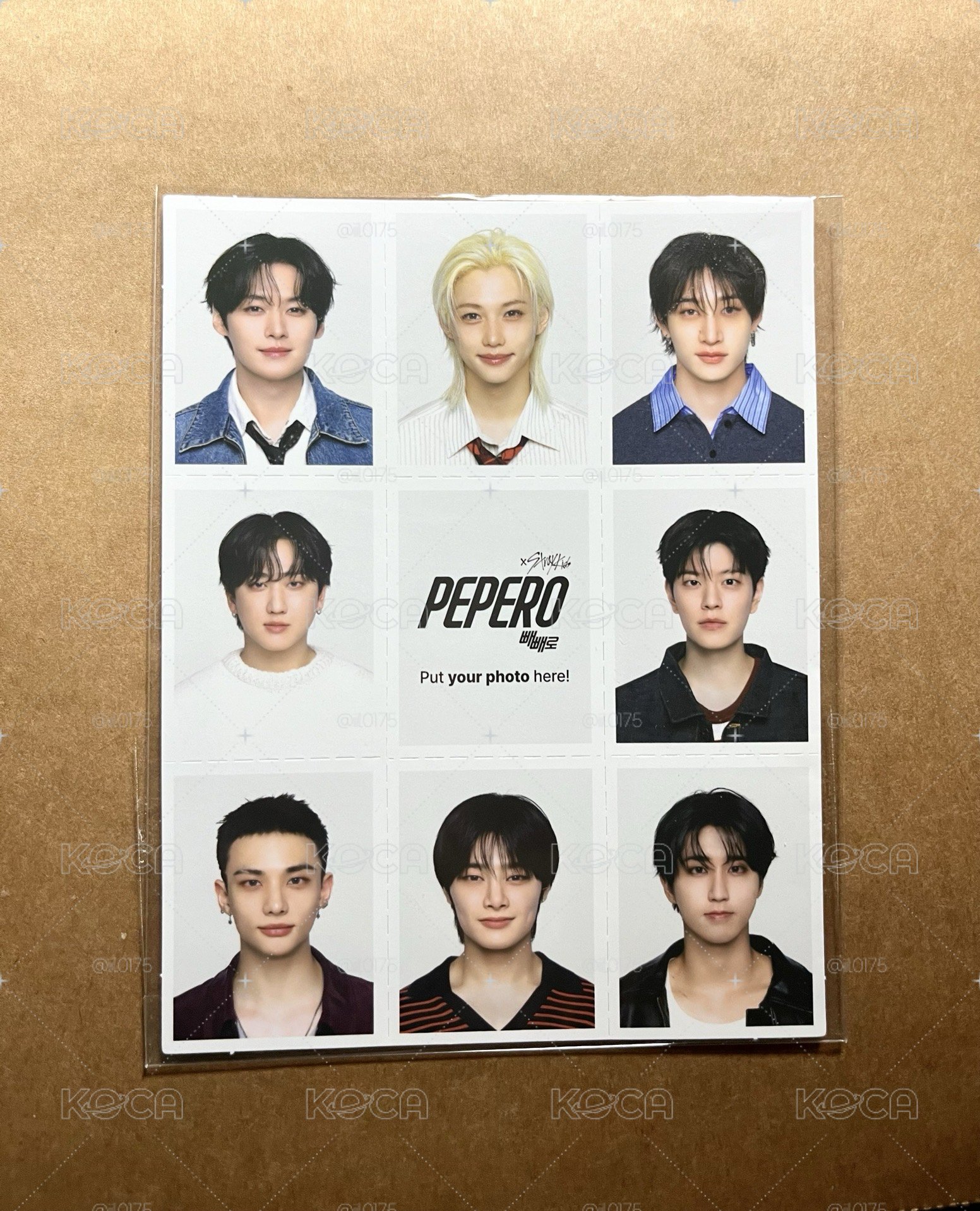 pepero證件照