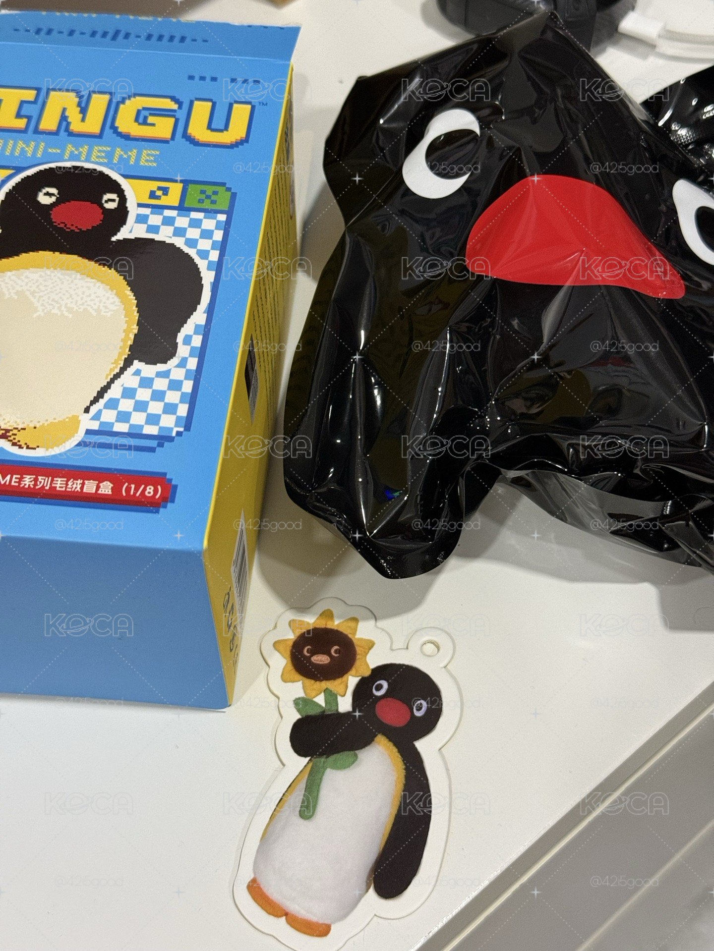 PINGU 企鵝家族 MINI MEME系列毛絨盲盒 吊娃 MINI長鵝