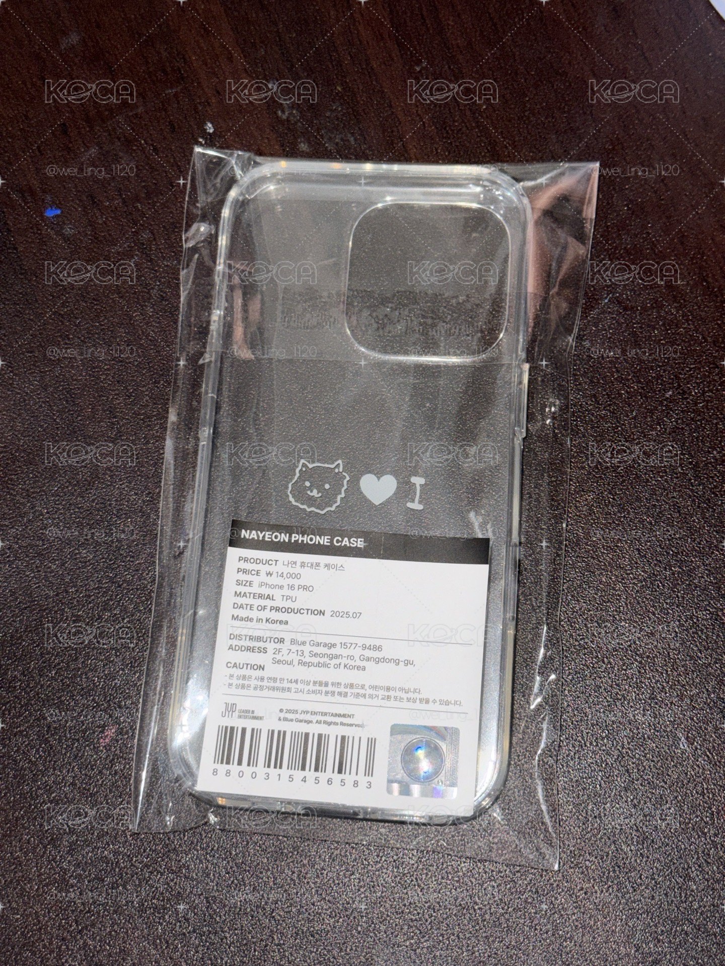 Nayeon設計 IPhone 16Pro手機殼