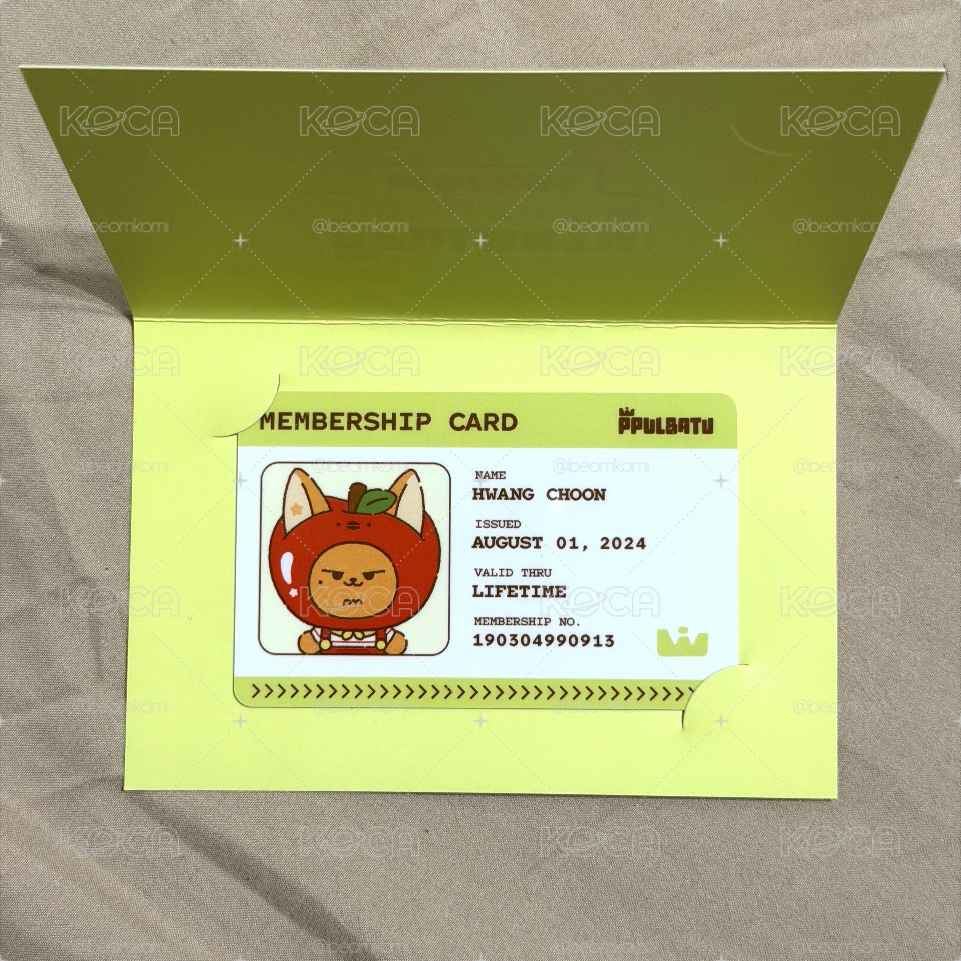TXT Hey!APPUL 線下/線上 滿額卡 ID卡 餘量商品