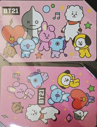 BT21 卡片貼紙 