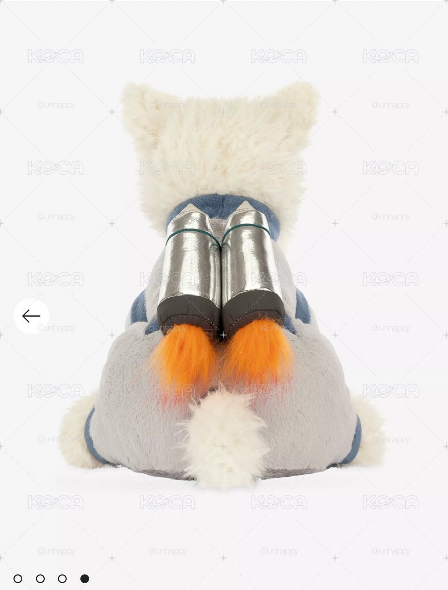 JELLYCAT🐶Munro Scottie Dog Space Outfit Soft Toy 23cm