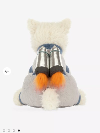 JELLYCAT🐶Munro Scottie Dog Space Outfit Soft Toy 23cm