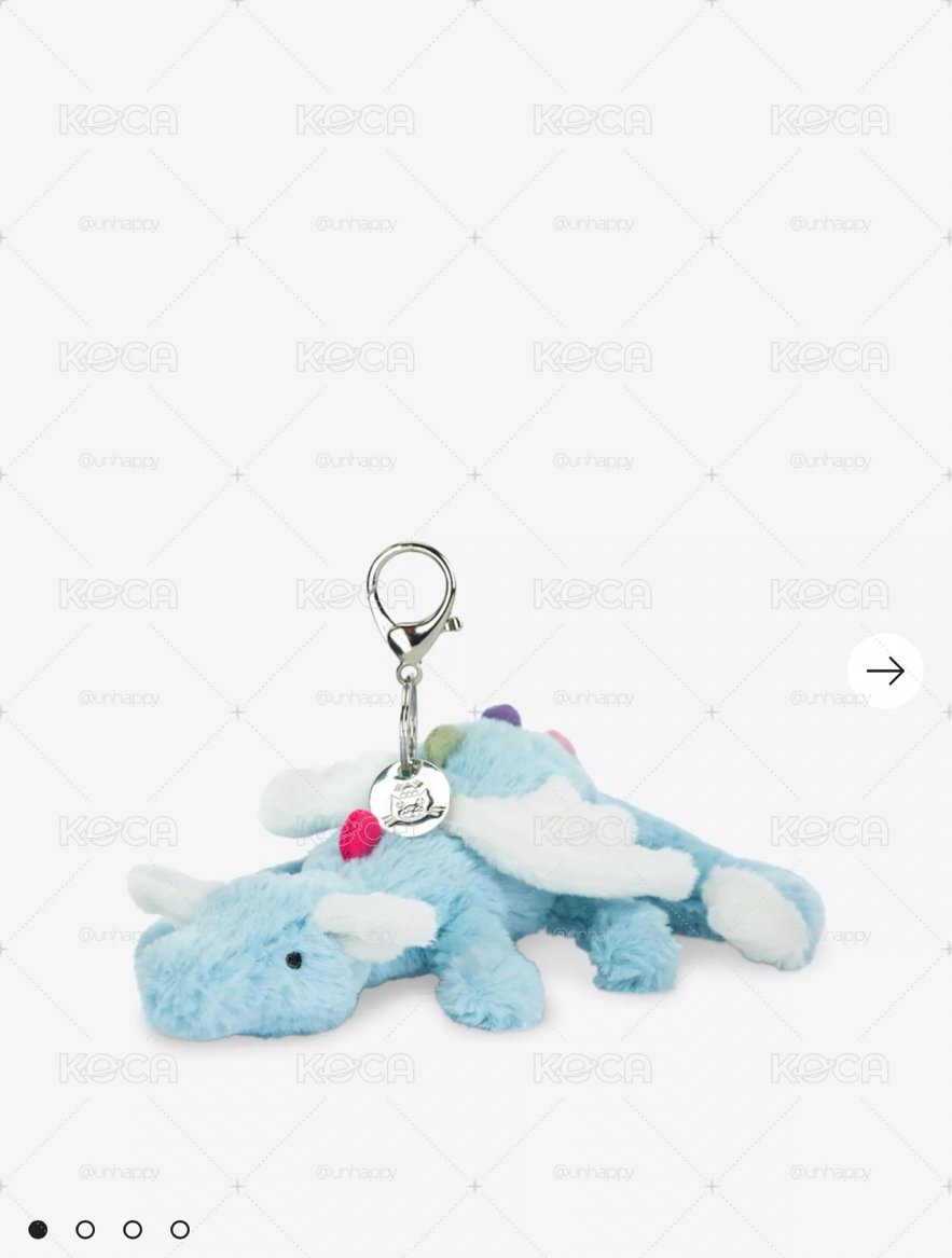 JELLYCAT🐲Sky Dragon Soft Bag Charm 22cm