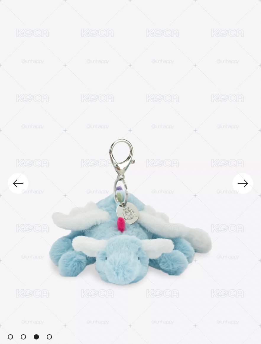 JELLYCAT🐲Sky Dragon Soft Bag Charm 22cm