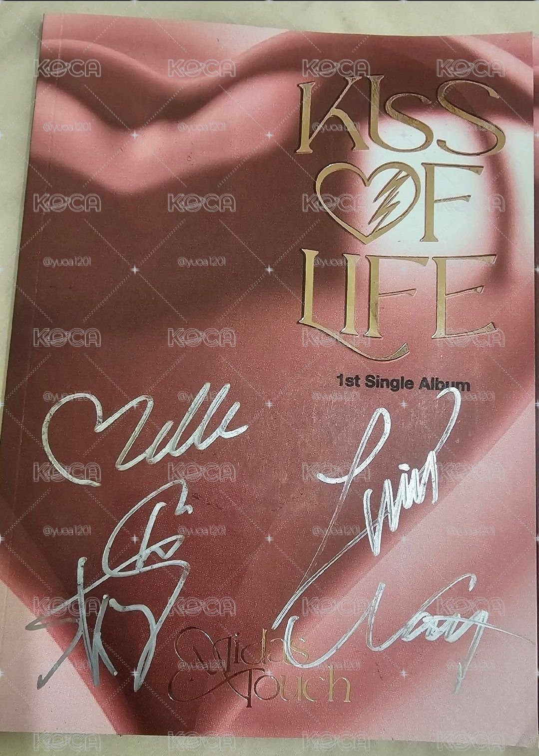 kiss of life 全員簽專