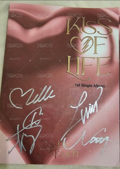 kiss of life 全員簽專