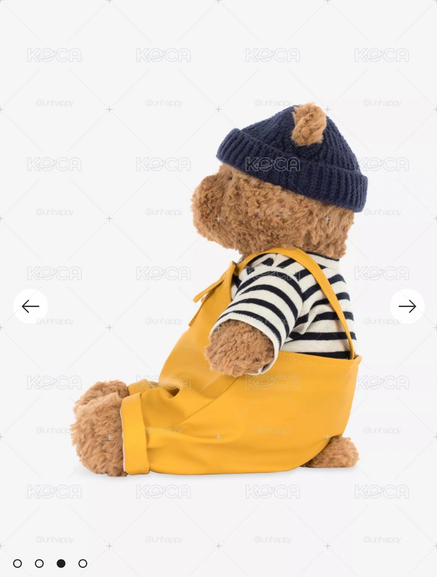 JELLYCAT🐻Bartholomew Bear in Seafarer Outfit Soft Toy 26com