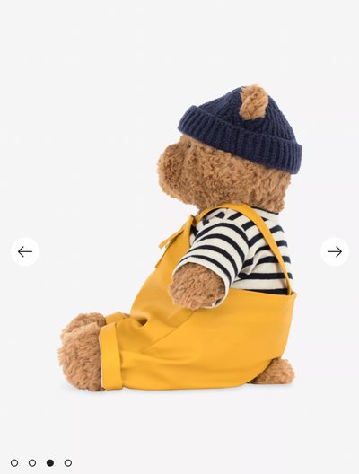 JELLYCAT🐻Bartholomew Bear in Seafarer Outfit Soft Toy 26com