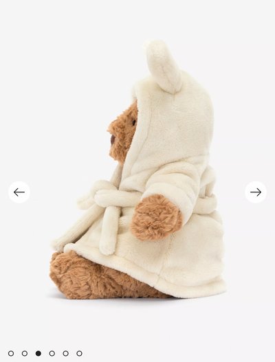 Jellycat 🐻Bartholomew Bathrobe Bear soft toy 26cm