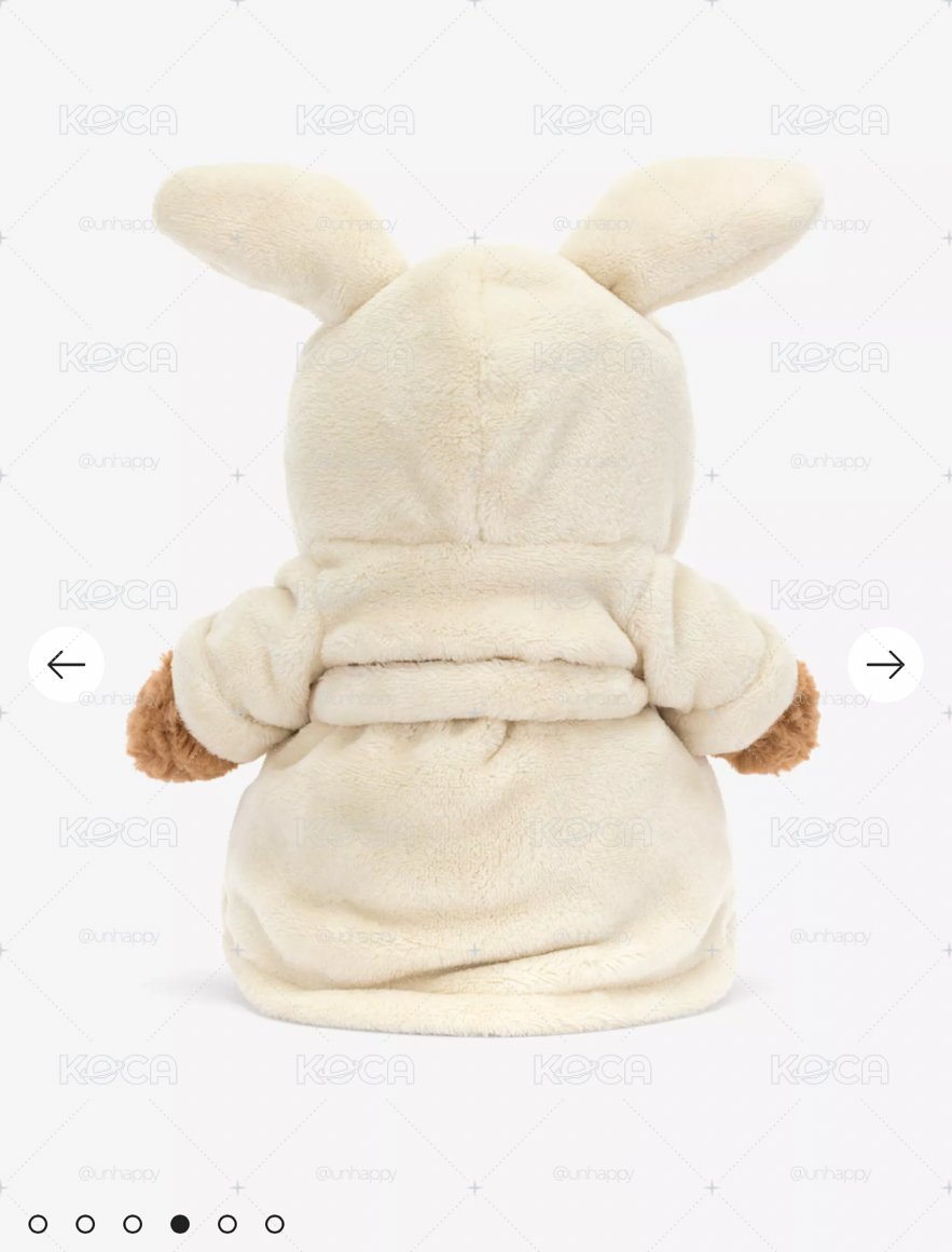 Jellycat 🐻Bartholomew Bathrobe Bear soft toy 26cm