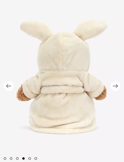 Jellycat 🐻Bartholomew Bathrobe Bear soft toy 26cm