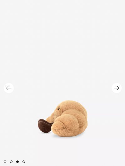 Jellycat 🥐Amuseables Croissant Small Soft Toy 22cm