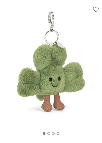 JELLYCAT🍀Amuseables Siofra Shamrock Bag Charm