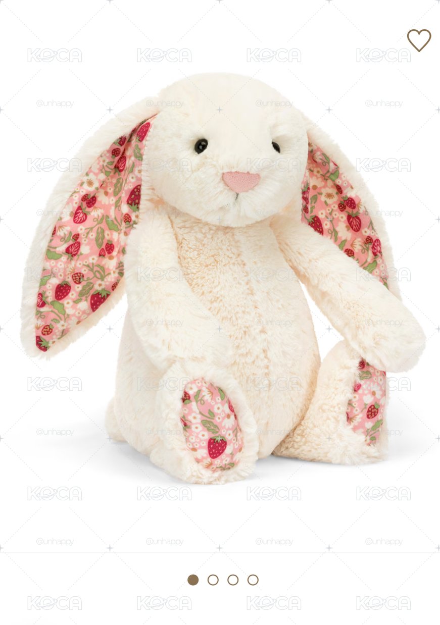 JELLYCAT🐰Original Blossom Cream Bunny Berry 31cm
