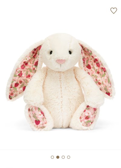 JELLYCAT🐰Original Blossom Cream Bunny Berry 31cm