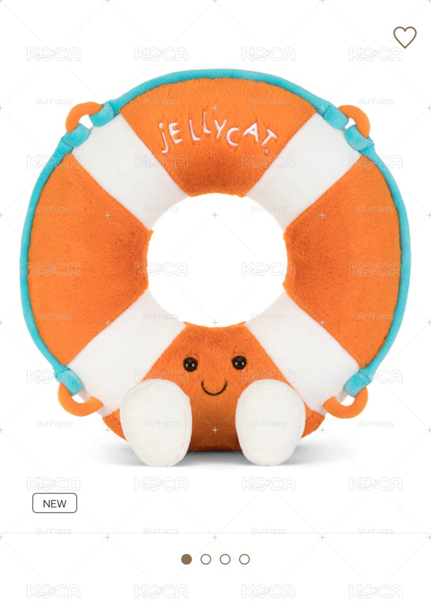 JELLYCAT Amueseables Life Ring 33cm