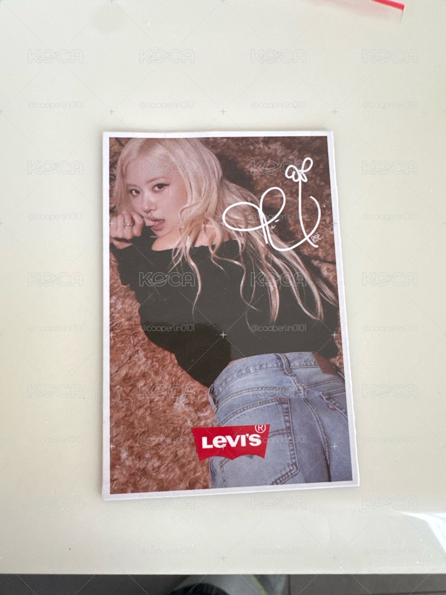 Levi’s 隱藏版代言卡