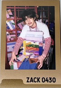 張澤禹18歲生日 周邊卡 拍立得