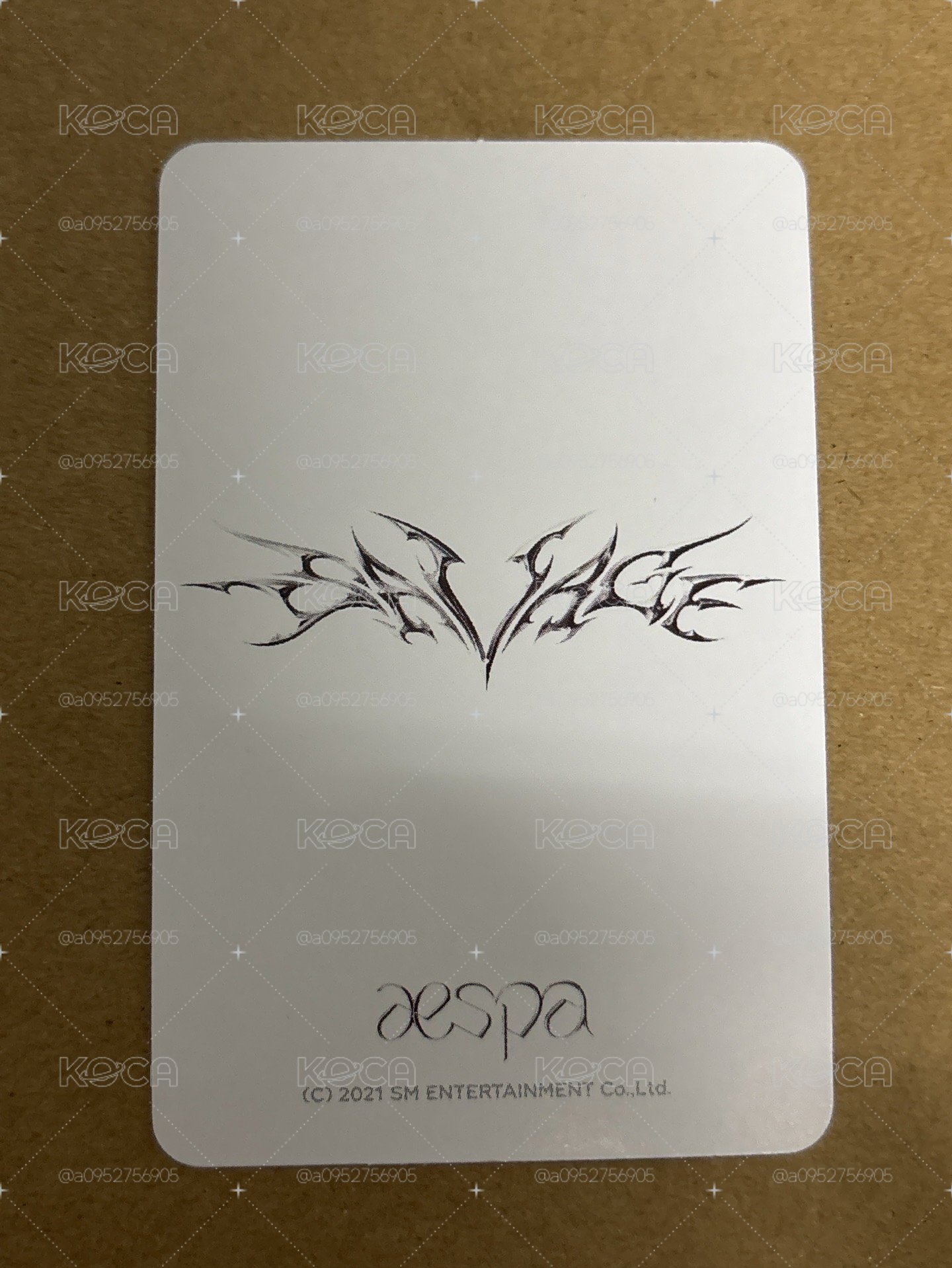 Savage 周邊卡 快閃閃卡柚