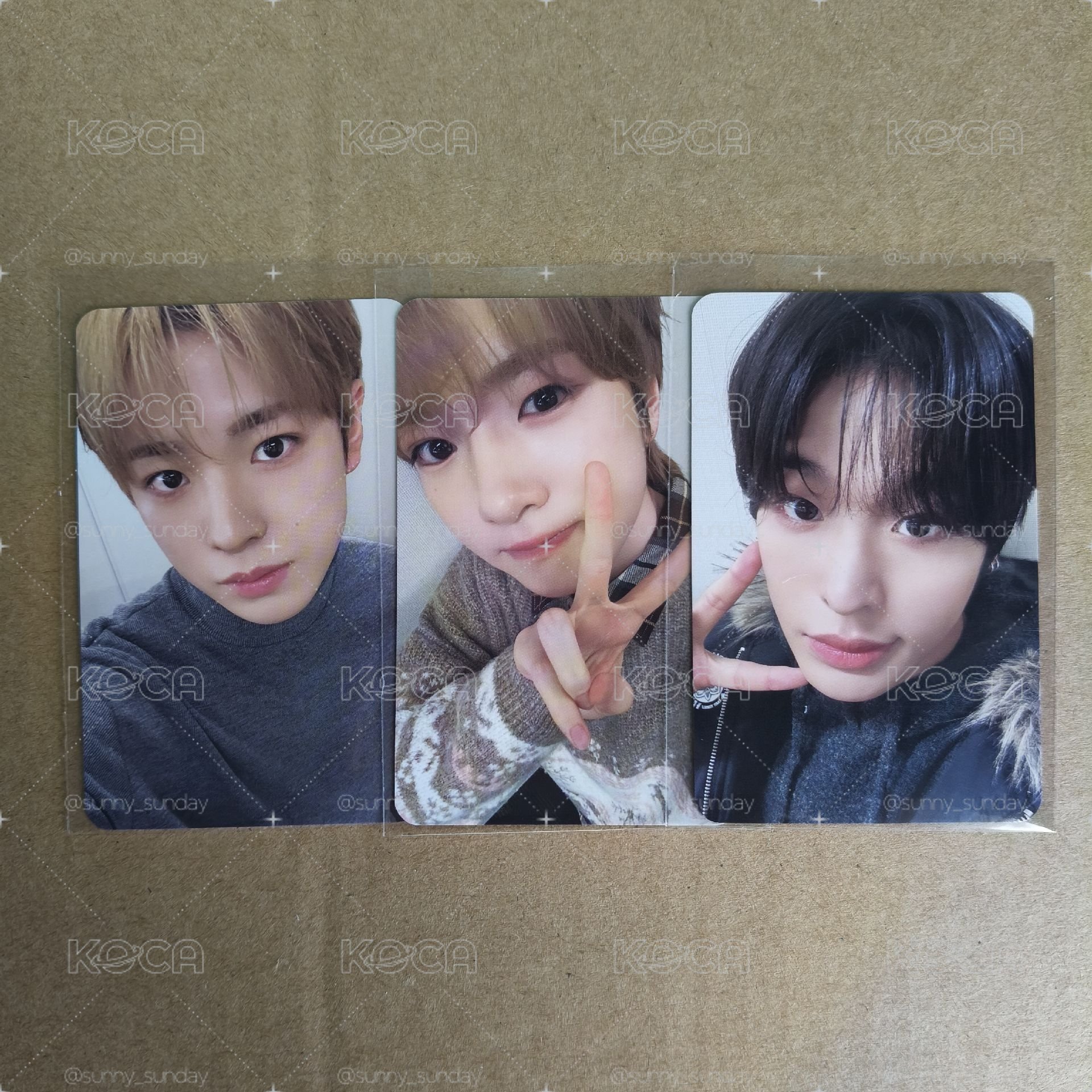 NCT WISH 新加坡簽售卡 前田陸 得能勇志 藤永咲哉