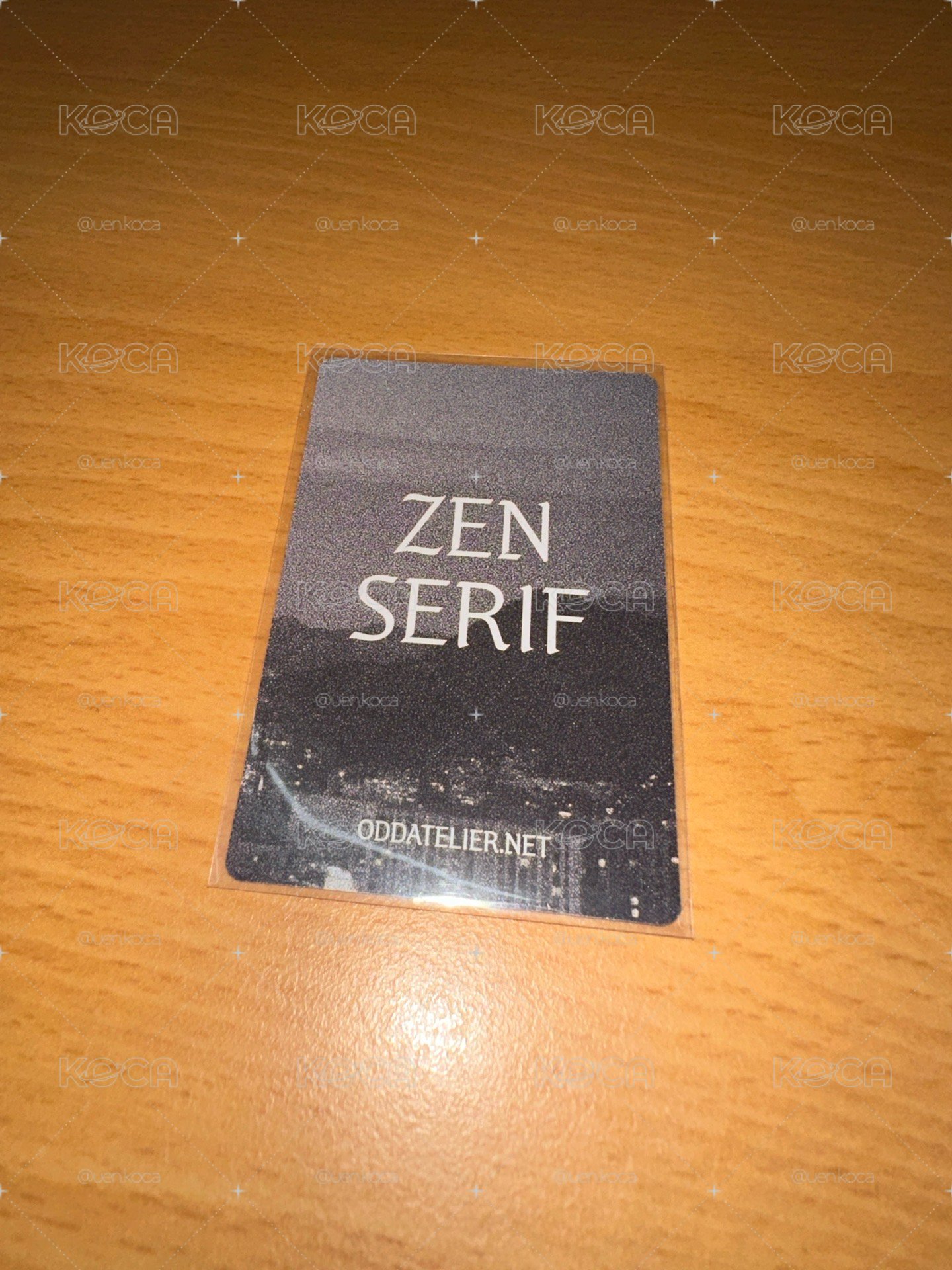 ZEN SERIF 滿額卡