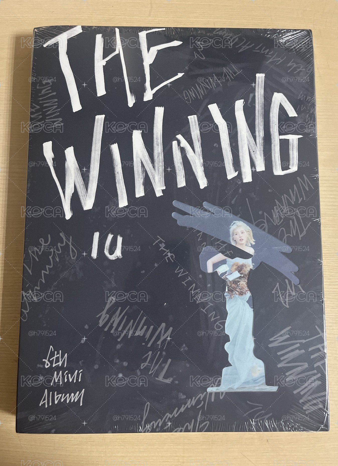 IU 李知恩 The winning 藍版 專輯 全新