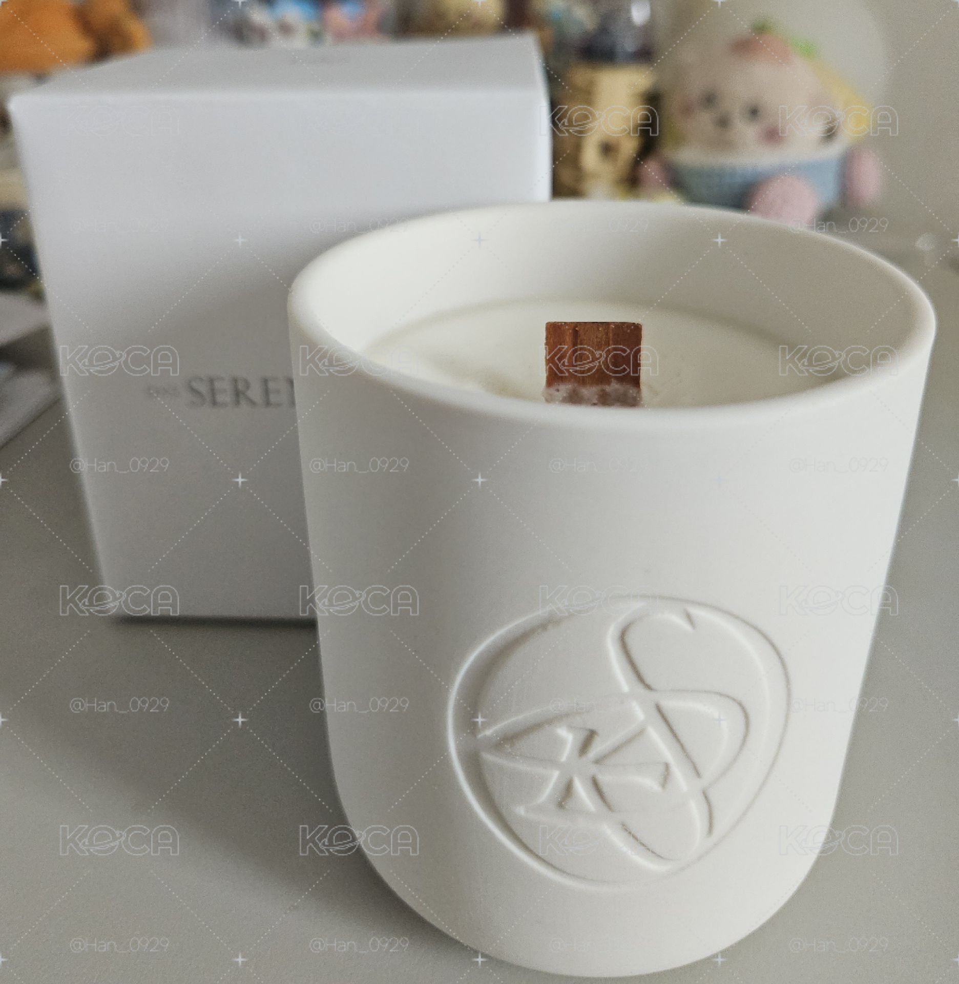 dxs 碩 白色蠟燭