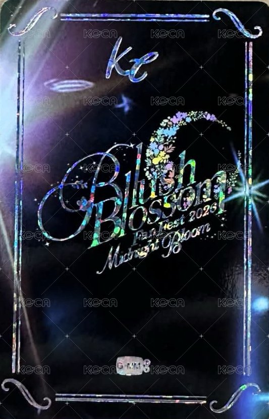 26 BBFF KAPOOKCIIZE 抽選卡  背面