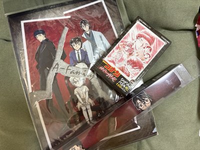 名偵探柯南 掛軸+文件夾+拼圖