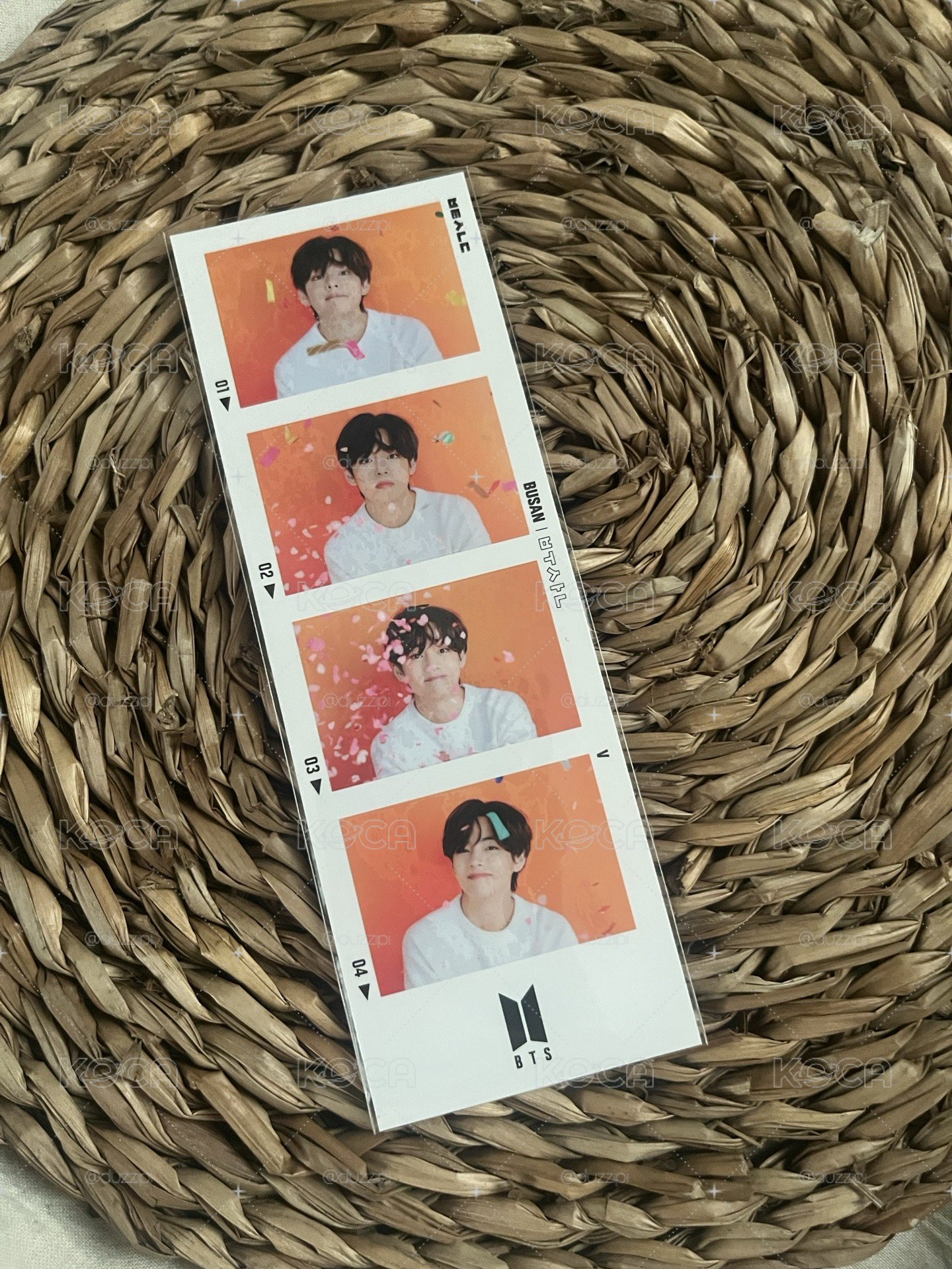 BTS YTC 四格卡 泰亨
