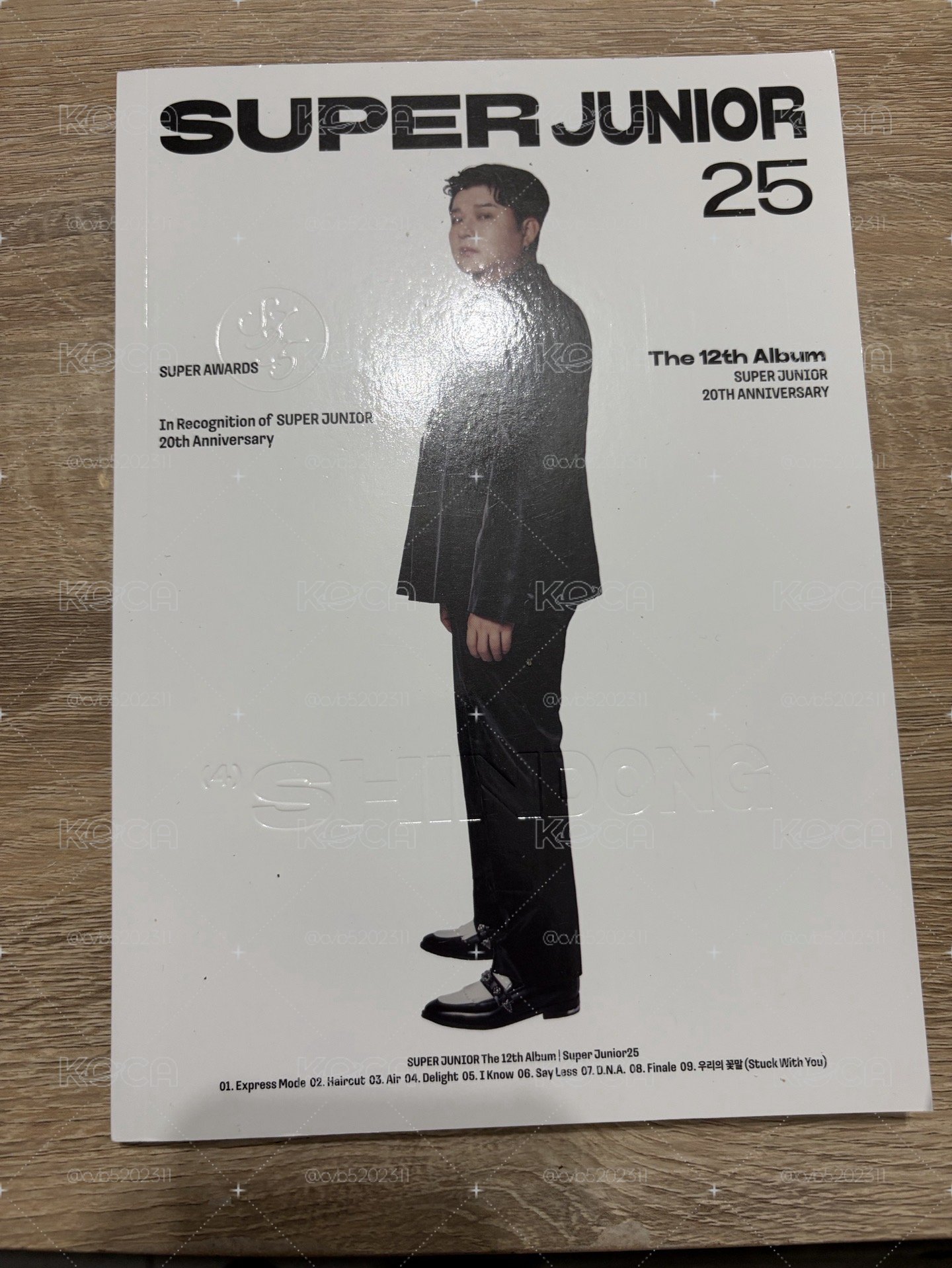 SUPER JUNIOR 12輯空專神童封面