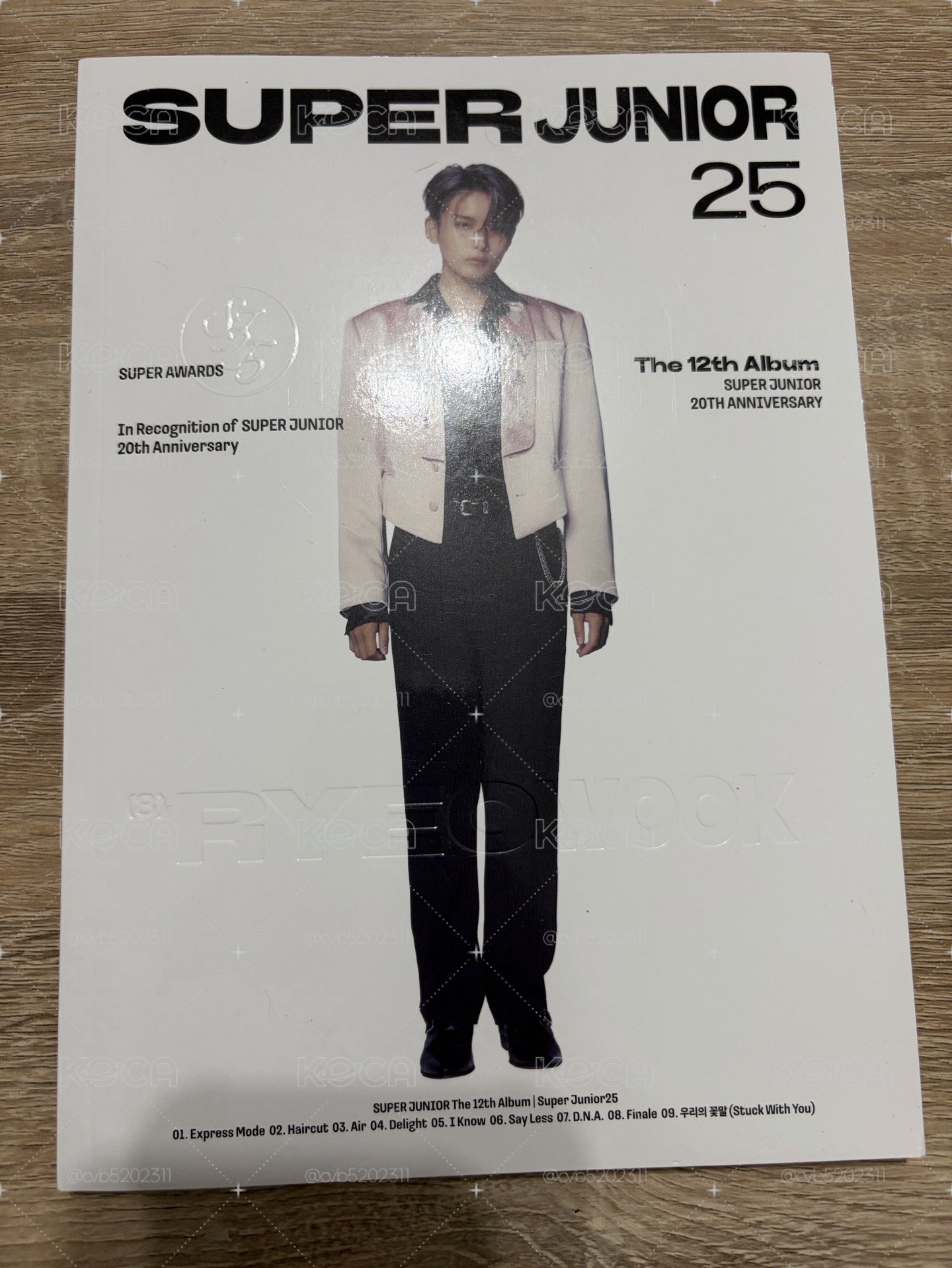 SUPER JUNIOR 12輯空專厲旭封面