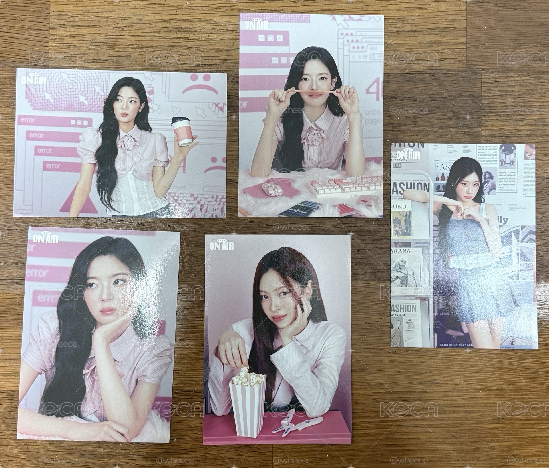 ITZY 日本 FM 大卡 Lia 留真 彩領