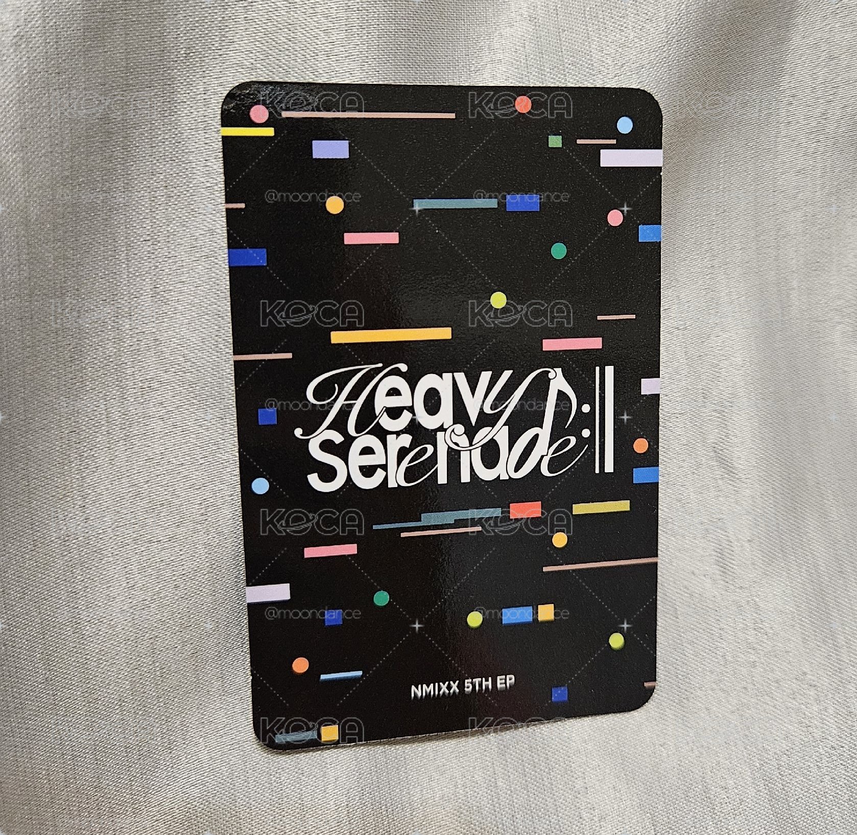 Heavy Serenade Serenade ver. 專輯卡 