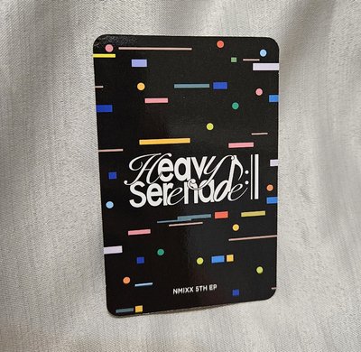 Heavy Serenade Serenade ver. 專輯卡 