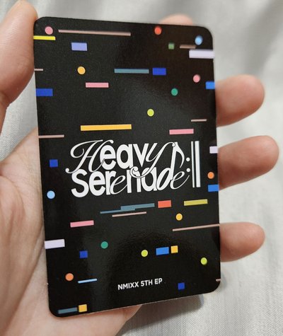 Heavy Serenade Serenade ver. 專輯卡 