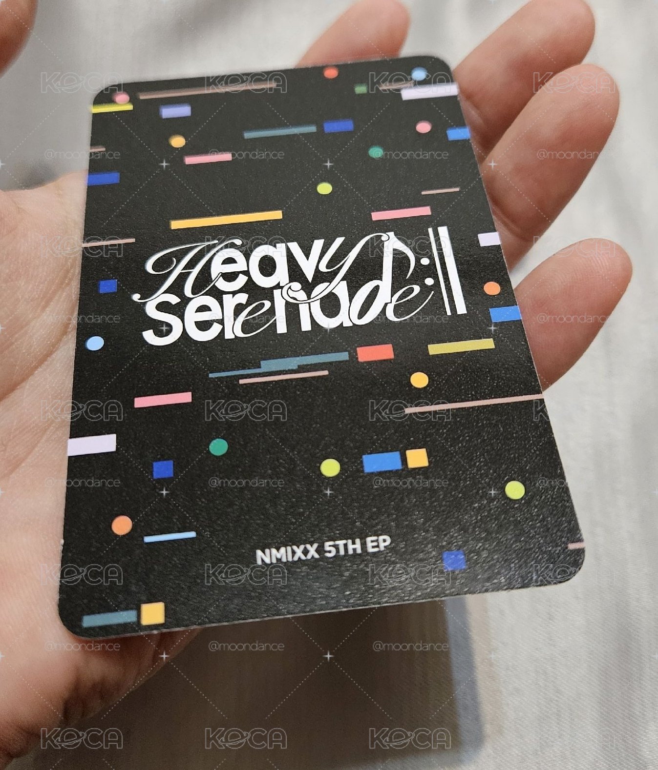 Heavy Serenade Serenade ver. 專輯卡 