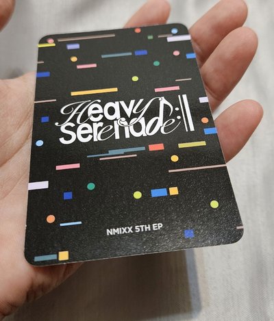Heavy Serenade Serenade ver. 專輯卡 