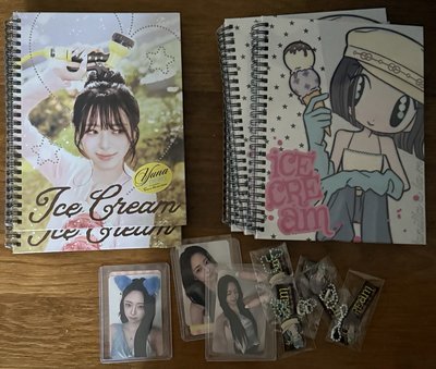 ITZY Yuna Ice cream 專輯 含特典、小卡
