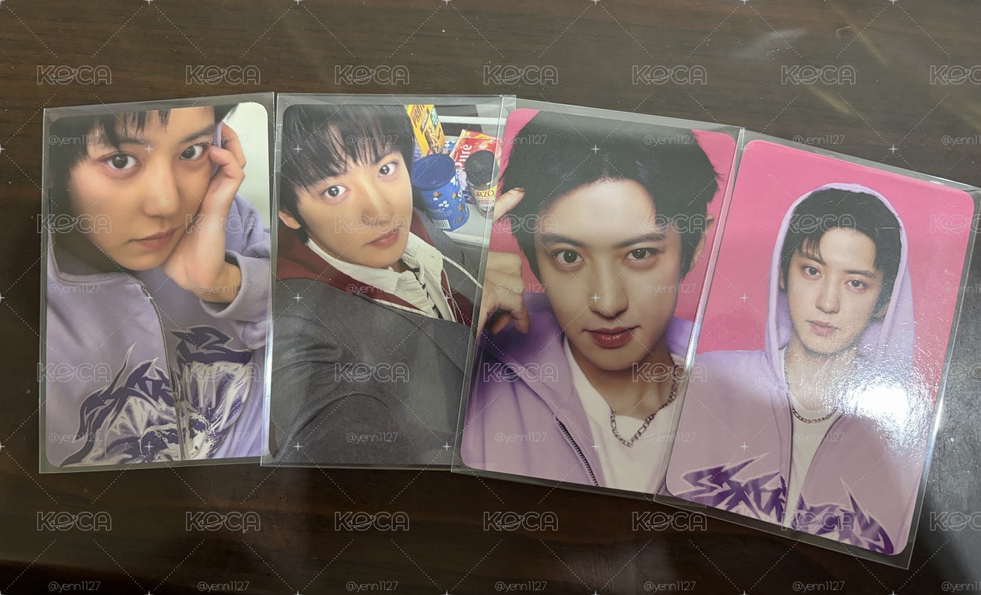 現貨 exo chanyeol 燦烈 年曆後續隨機卡