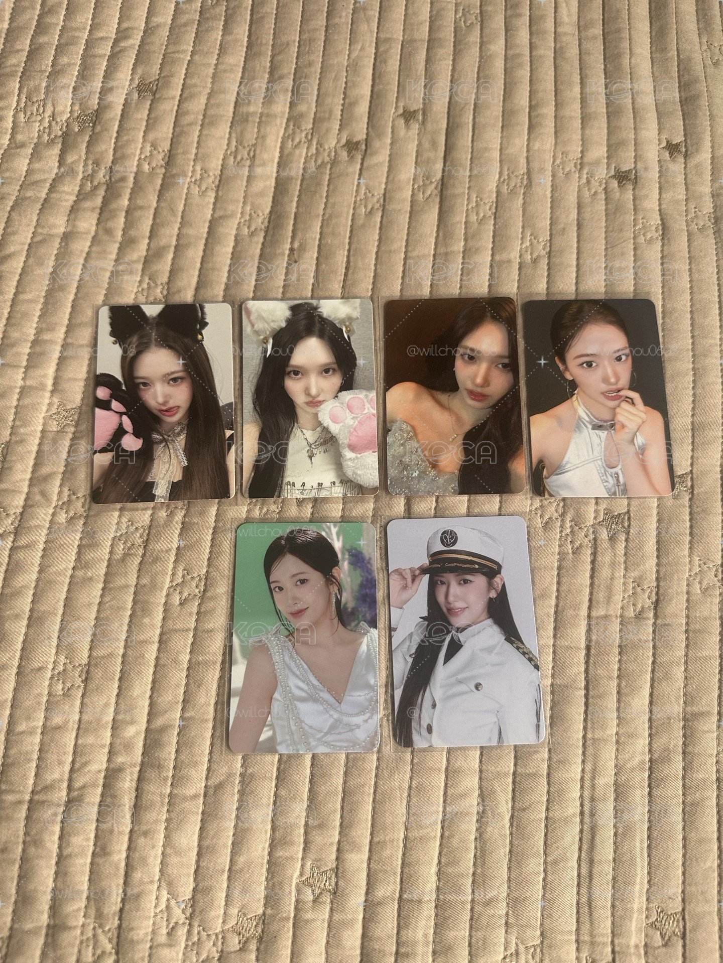 lve小盤 貓爪員 貓爪秋 禮服瑞 咬指安 FC隨機安