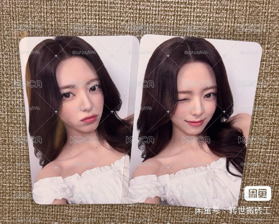 YUNA TDK台北中簽卡一套 背面微瑕