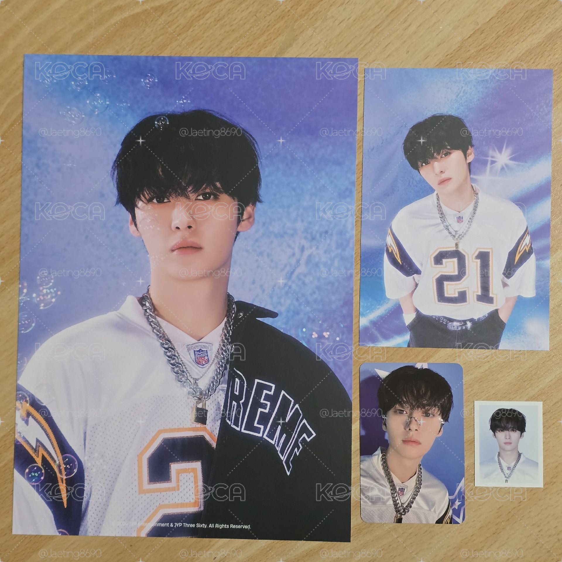 Stray Kids 2025年曆固配+JYP特典(共5張一組)🐰Leeknow 旻浩