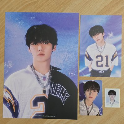 Stray Kids 2025年曆固配+JYP特典(共5張一組)🐰Leeknow 旻浩