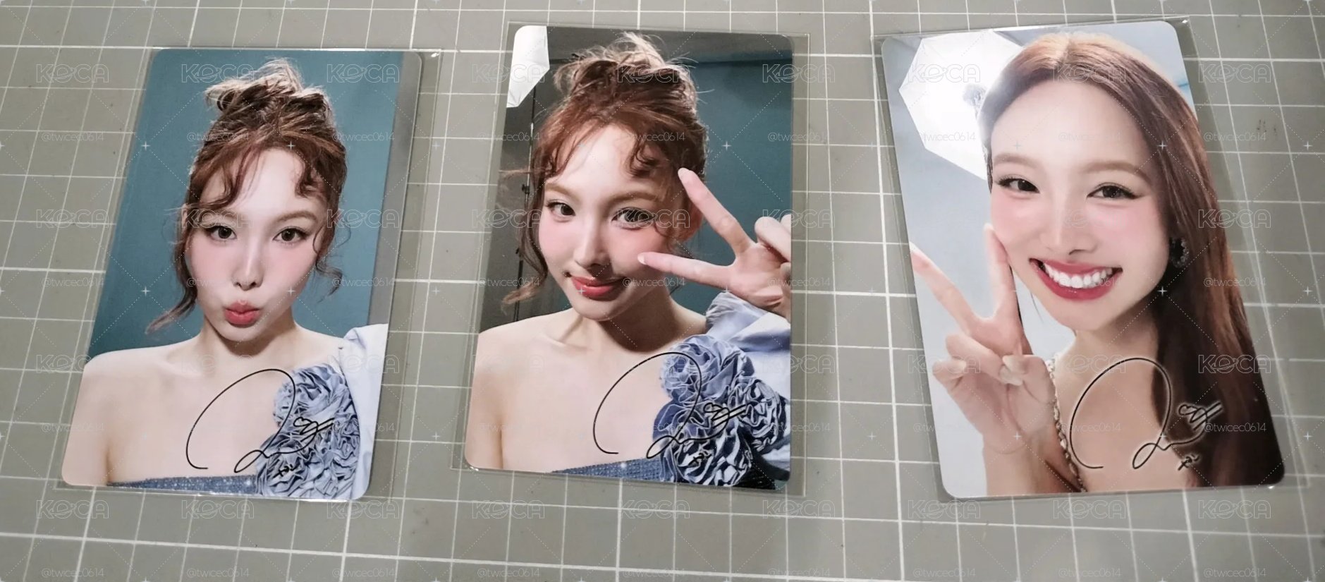twice 娜璉代言小卡（非現）