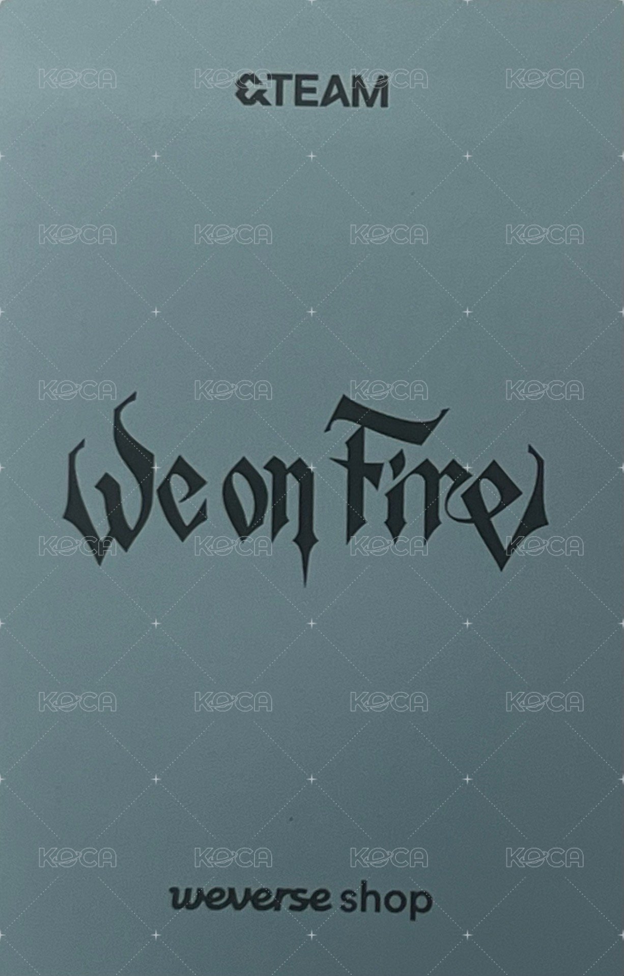 WOF wvs GL 2.0 簽售卡  背面